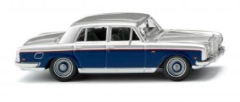 WIKING 17083705 - Rolls Royce Silver Shadow - silber/blau