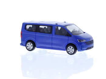 Rietze 11734 Spur H0 Volkswagen T7 Caravelle, mittelblau-Metallic