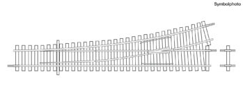 Roco 4042442 - Betonschwellen-Weiche  links Wl15