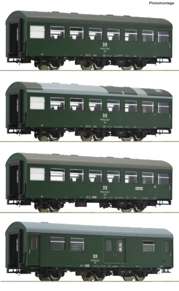 Roco 6200236 - 4-tlg. Set: Rekowagen, DR