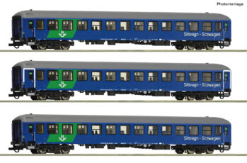 Roco 6200262 - 3-tlg. Set: Reisezugwagen, SJ