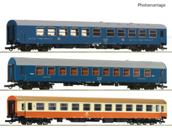 Roco 6200297 - 3-tlg. Set 1: D 1371/1370 „Vitoscha“, BDZ/DR