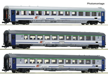 Roco 6200314 - 3-tlg. Set: IC-Schnellzugwagen, PKP