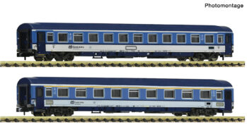 Fleischmann 6260121 - 2-tlg. Set: Eurofima-Wagen, CD