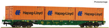Roco 6600127 - Containertragwagen, GYSEV