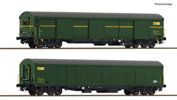 Roco 6600241 - 2-tlg. Set: Paket-Postwagen, PTT