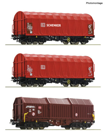 Roco 6600368 - 3-tlg. Set 4: Stahlzug, DB AG
