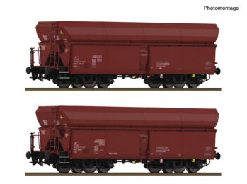Roco 6600454 - 2-tlg. Set: Selbstentladewagen, ZSSK Cargo