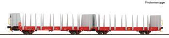 Roco 6600497 - Holztransportwagen, ÖBB/RCW