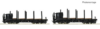 Roco 6640009 - 2-tlg. Set: Rungenwagen, ÖBB