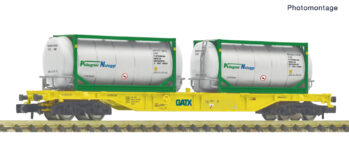 Fleischmann 6660178 - Containertragwagen, GATX