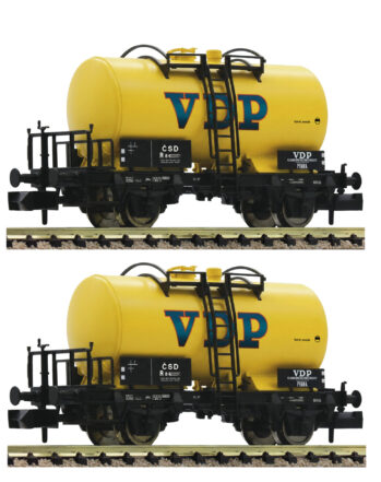 Fleischmann 6660184 - 2-tlg. Set: Kesselwagen, CSD