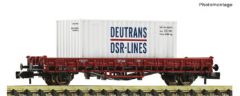 Fleischmann 6660220 - Flachwagen, DR