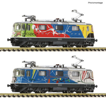 Fleischmann 7560108 - Elektrolokomotive Re 4/4 II 11181 „Bourret“, SBB