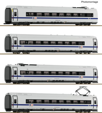 Roco 7700028 - 4-tlg. Set: Zwischenwagen ICE 3neo (BR 408), DB AG