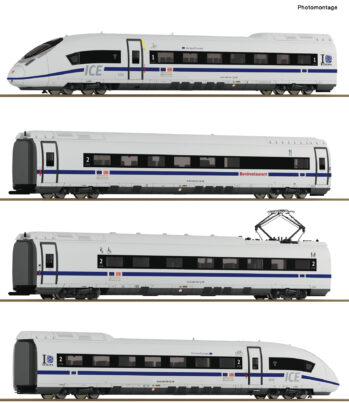 Roco 7710027 - 4-tlg. Set: Elektrotriebzug ICE 3neo (BR 408), DB AG
