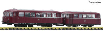 Fleischmann 7760021 - Schienenbus-Garnitur 795 313-7 mit Beiwagen BR 995, DB
