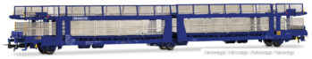 Rivarossi HR6700 Spur H0 Autotransportwagen Laeks 63C „BRAMBLES” der FS, Epoche V