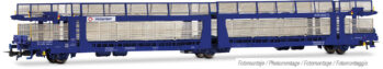 Electrotren HE6100 Spur H0 Autotransportwagen Laeks 63C „Hispanauto” der Transfesa, Epoche VI