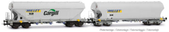 Jouef HJ6320 Spur H0 Getreidesilowagen „MILLET” der SNCF, Epoche VI