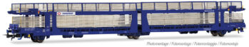 Jouef HJ6327 Spur H0 Autotransportwagen Laeks 63C „Hispanauto” der Transfesa, Epoche VI