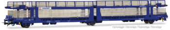 Rivarossi HR6719 Spur H0 Autotransportwagen Laeks 63C „Hispanauto” der Transfesa, Epoche VI