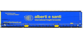Sudexpress S6018 Spur H0 45' Container ""Alberti e Santi""